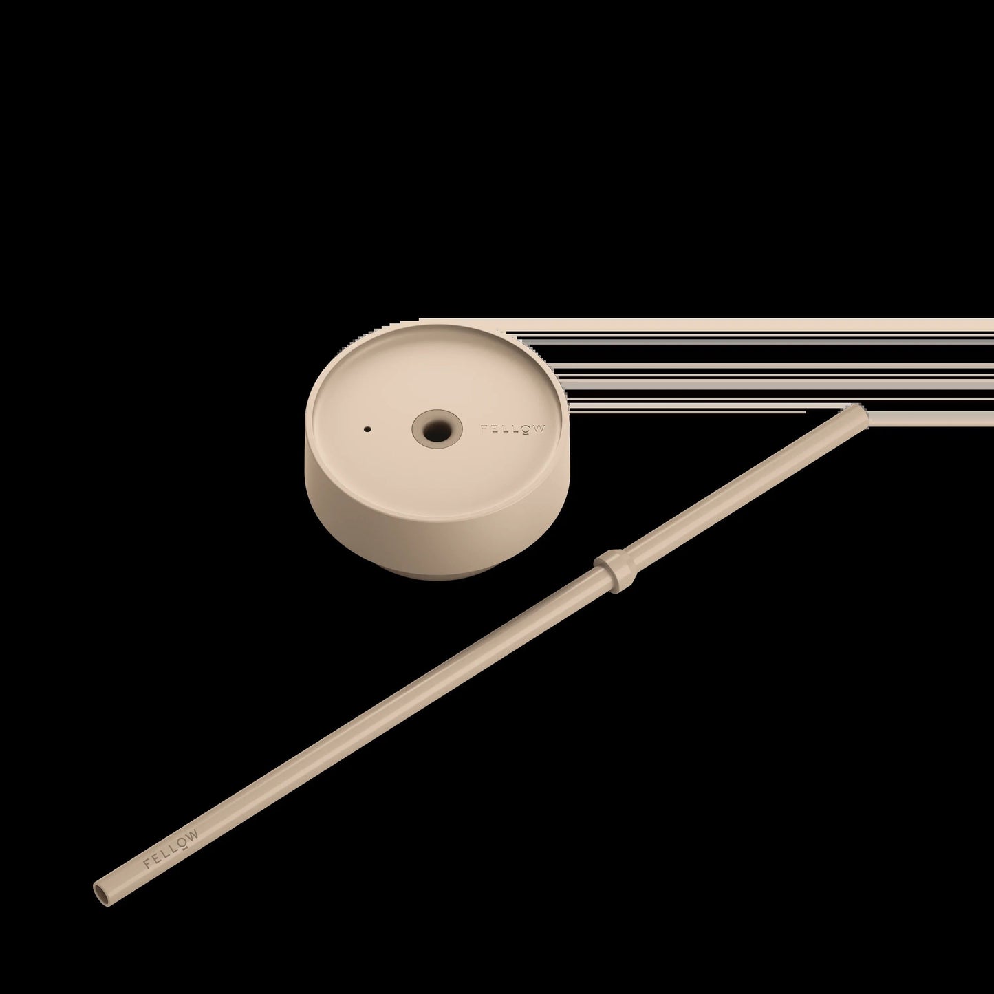 The Cold Lid + Straw